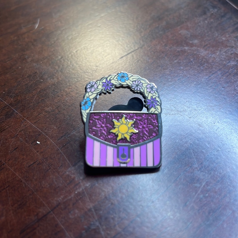 Disney Pin, Rapunzel Handbag